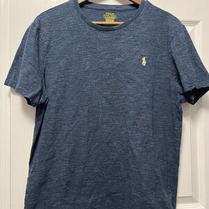 Polo by Ralph Lauren Men's Blue T-Shirt